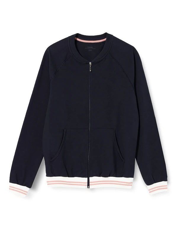 CALIDA Girls' Favourites Lounge Pajama Top, Dark Lapis Blue, M