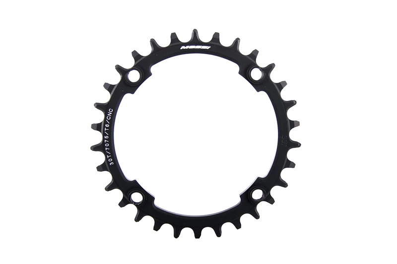 Massi Narrow-Wide Bicycle Plate 32T, Black