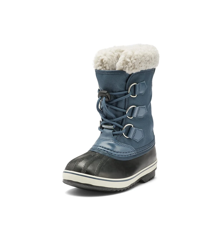 Sorel Yoot Pac Nylon Wp Unisex Kids Winter Boots, Uniform Blue Black 2023, 9 UK
