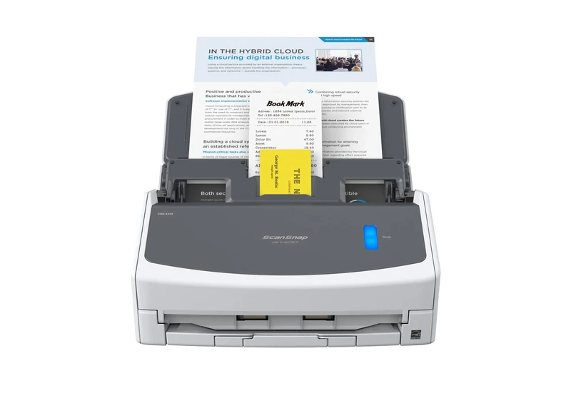 ScanSnap iX1400 White A4 Scanner. 40ppm, Duplex scanning. Automatic Document Feeder. USB 3.2