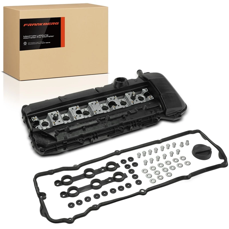 Frankberg Engine Valve Cover Cylinder Head Cover for E46 320i 323i 325i 328i 330i E39 520i 523i 528i 1998-2002 11121432928