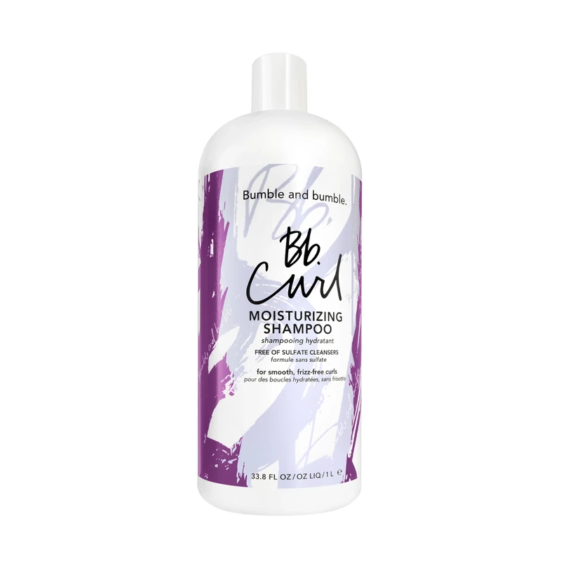 Bumble and bumble. Curl Moisturizing Shampoo | For Moisturized Curls | Frizz Control + Color Safe | Coily, Curly, Wavy | With Jojaba, Avocado + Coconut Oil | Standard Size, 1000 ml