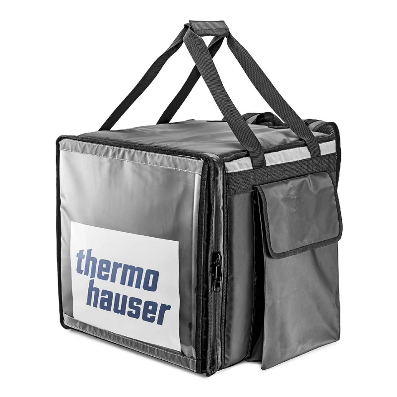 Thermohauser Delivery backpack 420 x 420 x 420 mm – transport of pizza or menu boxes.