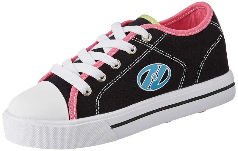Heelys Girl's Classic X2 (He100853) Wheeled Heel Shoe, Black Multi, 11 UK Child