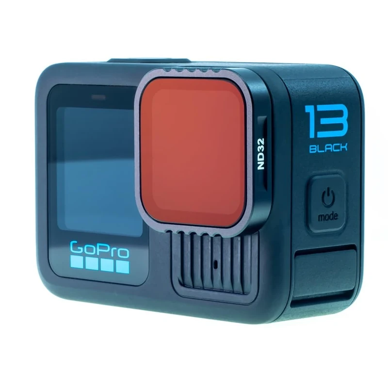 CAMERA BUTTER Premium Gorilla Glass ND Filter Multi-Pack for GoPro Hero 9/Hero 10/Hero 11/Hero Bones, Hero 12, Hero 13, Multi-Pack ND8, ND16, ND32