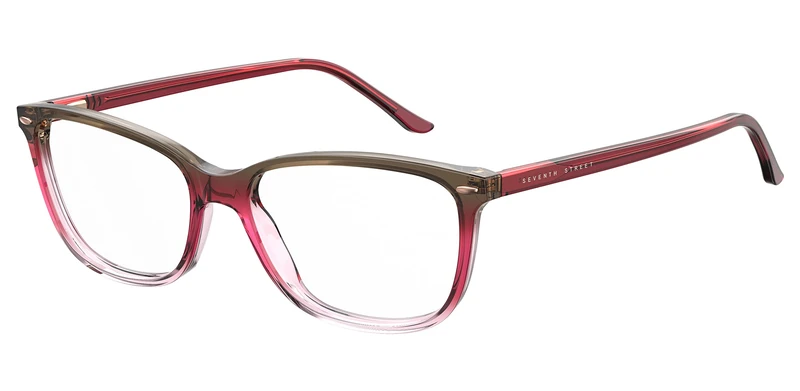 Seventh Street 7a 535 DQ2/16 BROWN PINK Eyewear Women's Acetate, Standard, 54