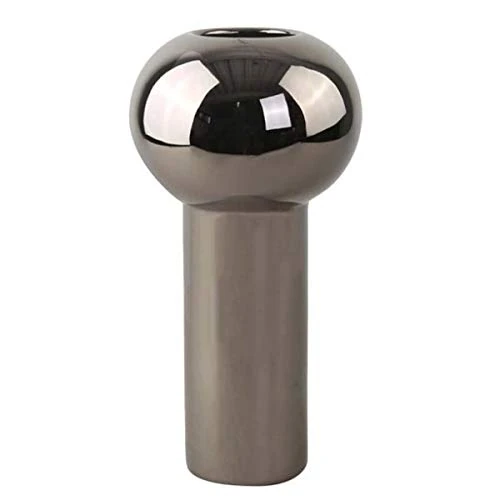 Pillar Vase 32 cm Dark Silver