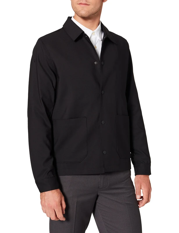 CASUAL FRIDAY Men's Jacket. - Black - XL