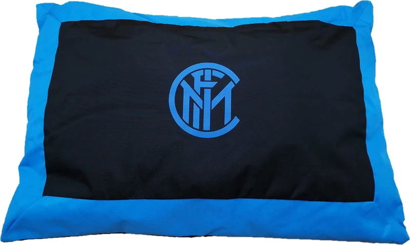 Only4fan S.r.l. FC International Milano Non Gender Pet Bed Black Blue Medium