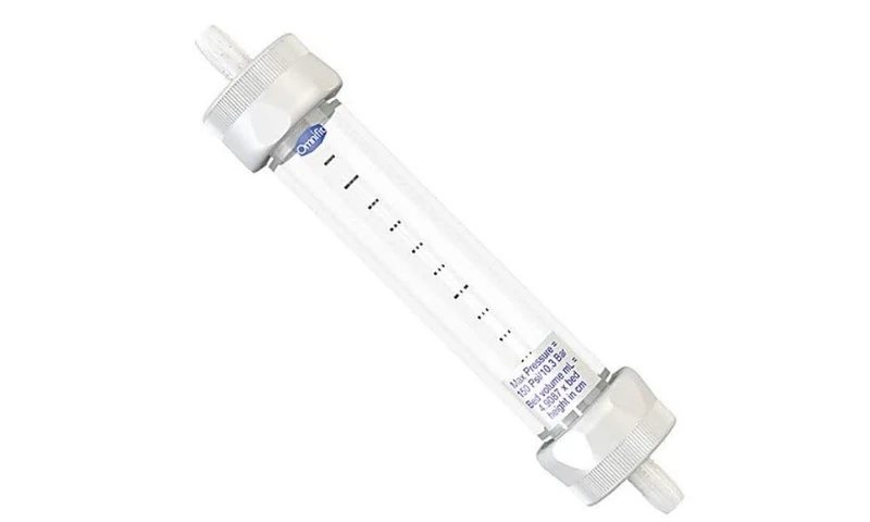 Diba Omnifit EZ SolventPlus Chromatography Column w/ 2 Fixed Endpieces, 6.6 x 100 mm, 1/ea