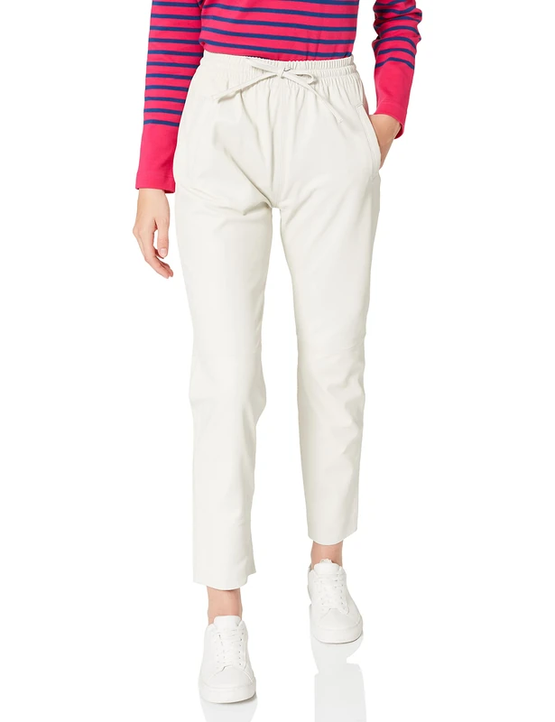Oakwood Women's Gift Dress Pants, White, M
