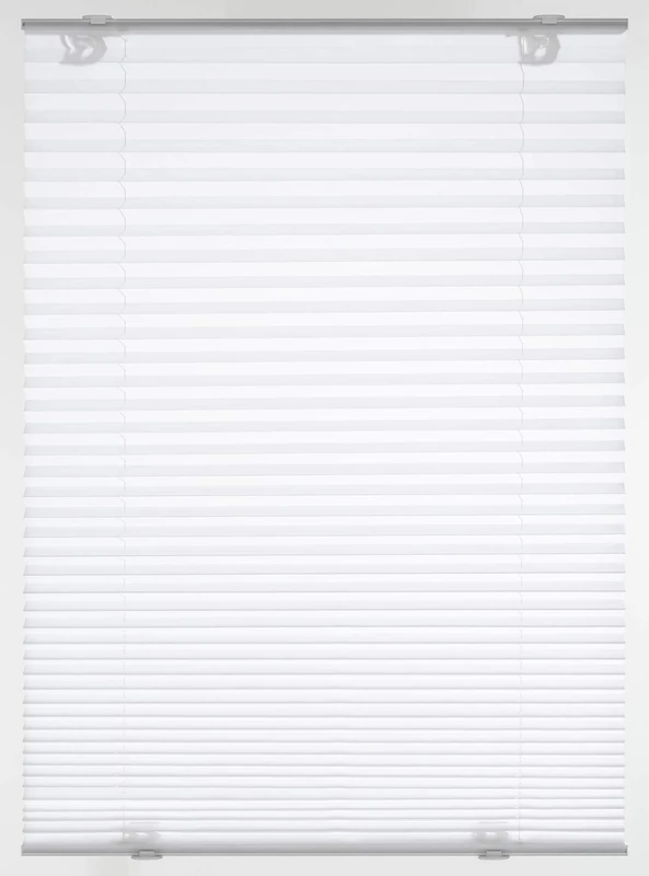 GARDINIA Solo Roof Window Pleated Blind, No Drilling Required, with Suction Cups, Opaque Folding Roller Blind, Includes All Mounting Parts, White, 95.3 x 100 cm