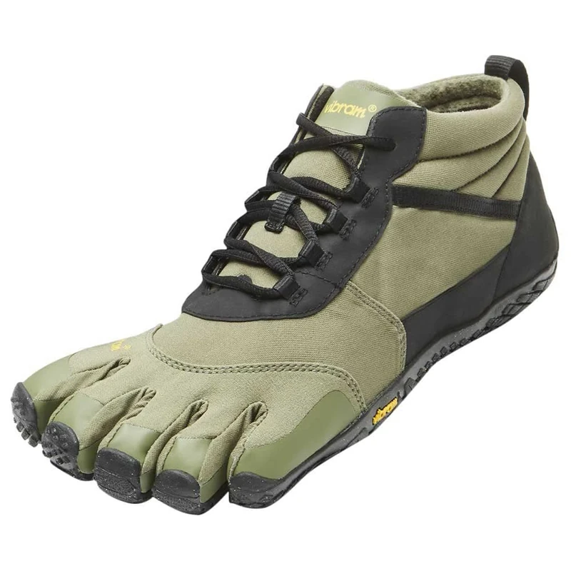 Vibram Men's V-Trek Military/Black Insulated Hiking Shoe 43 M EU (9.5-10 M US), Military Black, 9.5-10