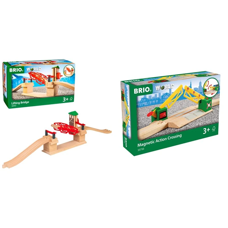 BRIO Lifting Bridge for Kids 3+ - Compatible with Brio Train Sets