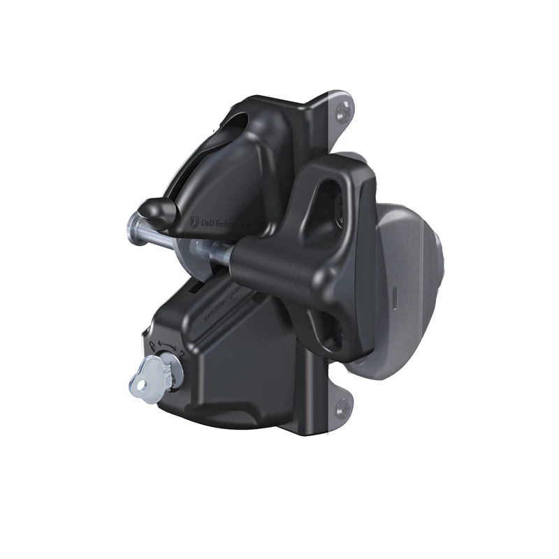 GAH-Alberts 323158 LLDABLRB LOKK Garden Gate Latch Black