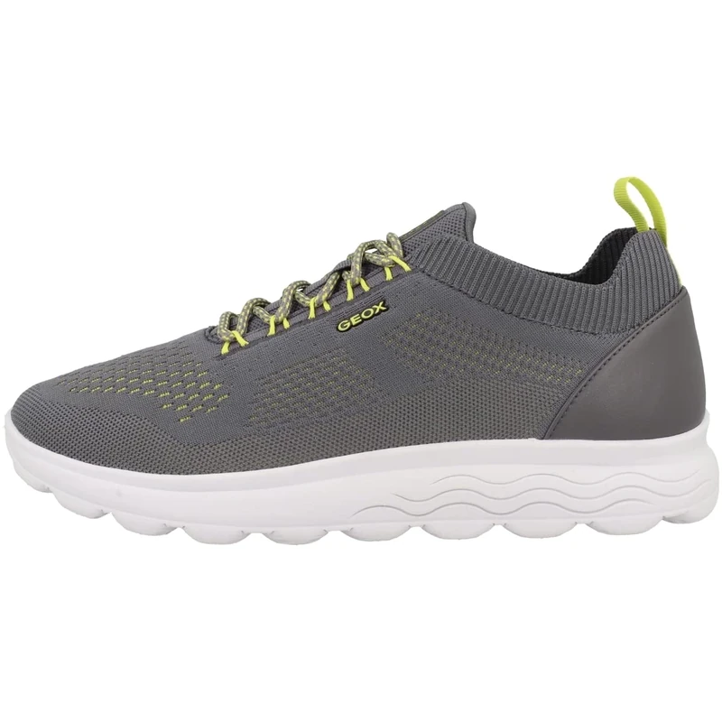 Geox Mens U Spherica Sneakers, Dk Grey, 10.5 UK