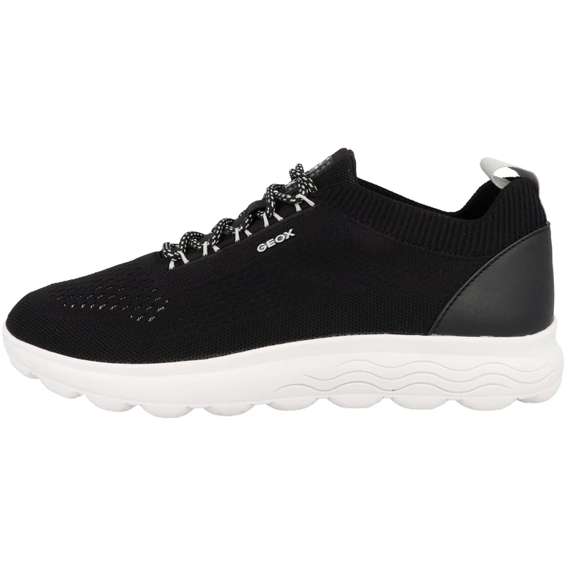 Geox Mens U Spherica Sneakers, Black, 10.5 UK