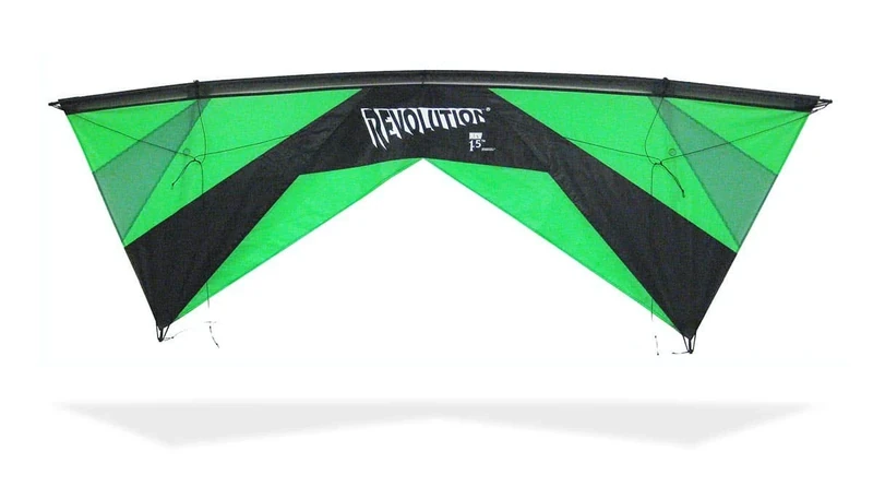 Revolution Kites EXP GRN/BLK, Green/Black