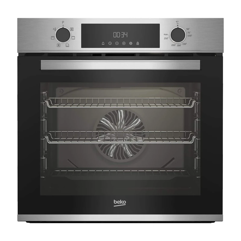 Beko 72L Built-in Multifunction Electric Single Oven - Stainless Steel