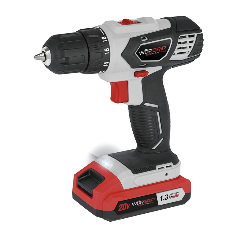 Drill ator. Battery 20 V 1.3 Ah. - Image 1