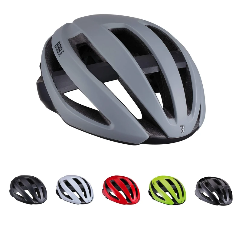 Bbb Cycling Bike Helmet Lightweight for Road Riding Maestro, Matt Grey, L (58-62cm)