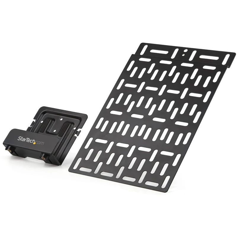 StarTech.com Universal TV Accessory Mount - Adjustable TV & Wall Mount Bracket - Media Players/Router/Modem/AV Switches & Extenders/Apple TV - Hidden Cable Box Mount Behind TV - 11lb (5kg) (MDBOXMNT) - Image 1