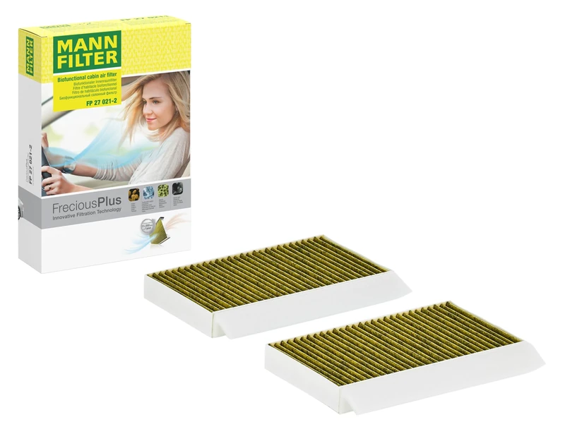 MANN-FILTER FP 27 021-2 Cabin Air Filter - CARS + TRANSPORTERS