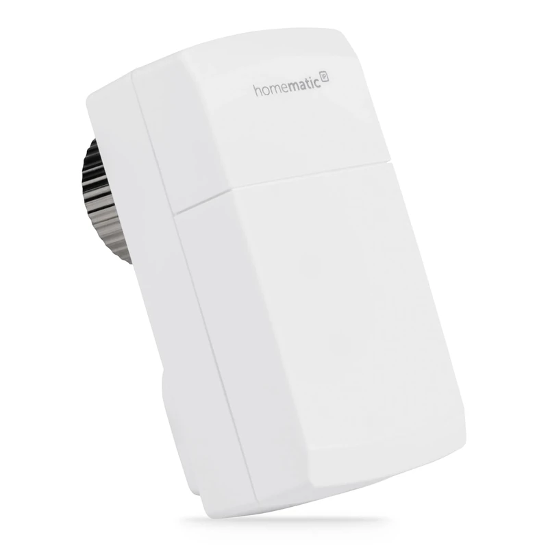 Homematic IP Smart Home Radiator Thermostat - Compact, Digital Thermostat Heating, Heating Thermostat, Control via App, Alexa & Google Assistant, Easy Installation, Energy Saving, 155648A0