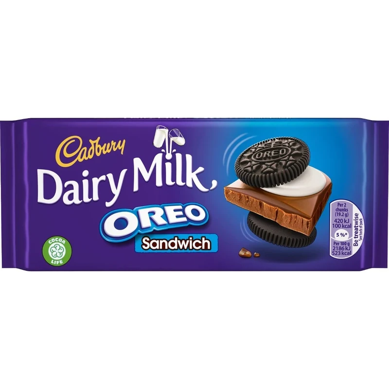 Cadbury Dairy Milk Chocolate Oreo Sandwich, 1.440 kg