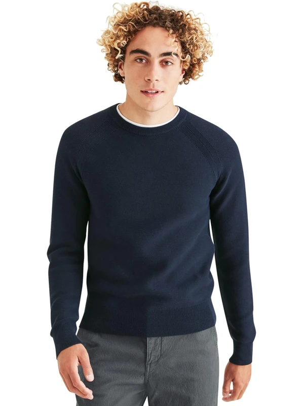 Dockers Men's Crewneck Sweater, Pembroke, L UK