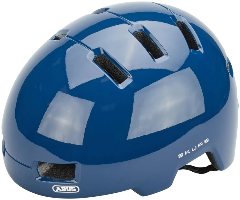 ABUS Skurb city helmet - Robust bike helmet for everyday use, skating, BMX riding or longboarding