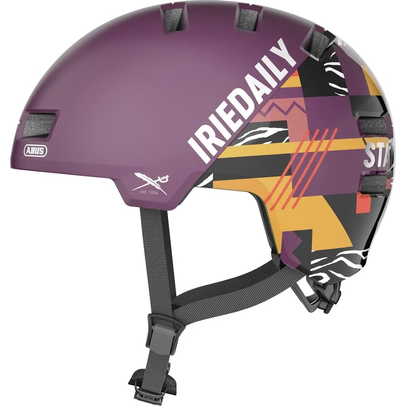 ABUS city helmet Skurb ACE - Stylish bike helmet for everyday use, skating, BMX riding or longboarding