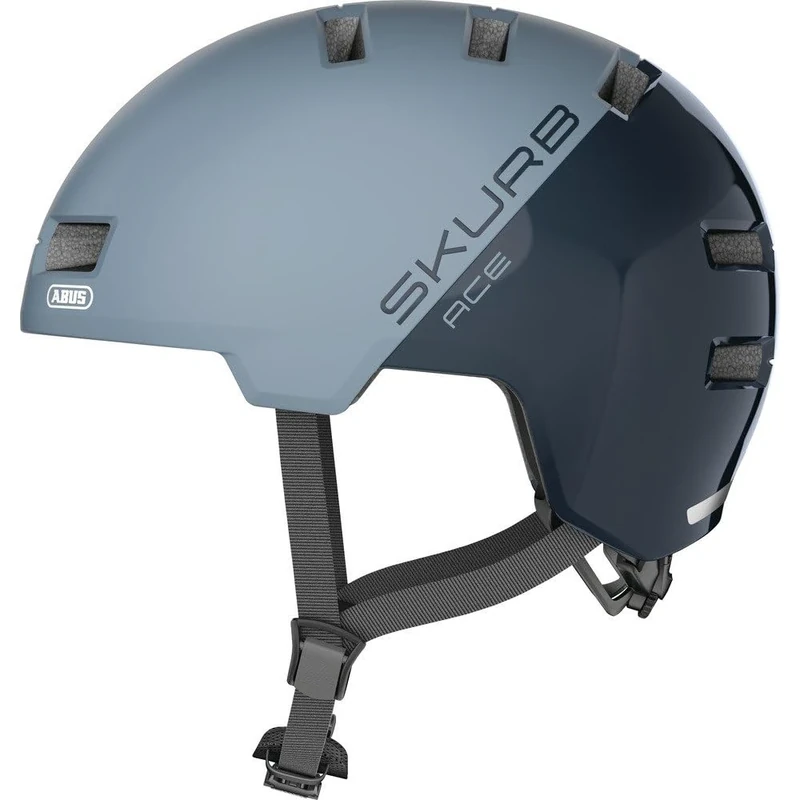 ABUS city helmet Skurb ACE - Stylish bike helmet for everyday use, skating, BMX riding or longboarding