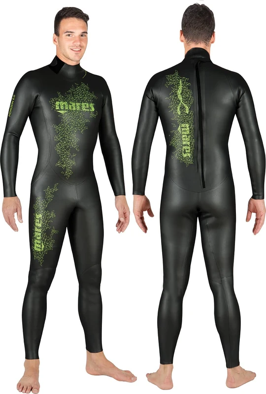 Mares Steamer Horizon 2.0 Man, Men's 3 mm Apnea Suit, Multicoloured, S4