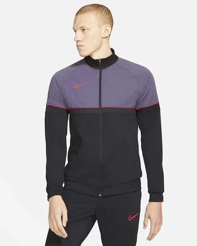 Nike CV1465-011 M NK DF ACD TRK Suit I96 Sweatpants Mens Black/Black/Black/(Siren red) M - Image 1