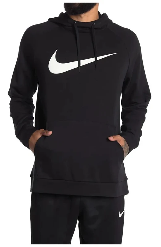 Nike CZ2425-010 M NK DF HDIE PO SWSH Sweat mens black/(white) 2XL-T
