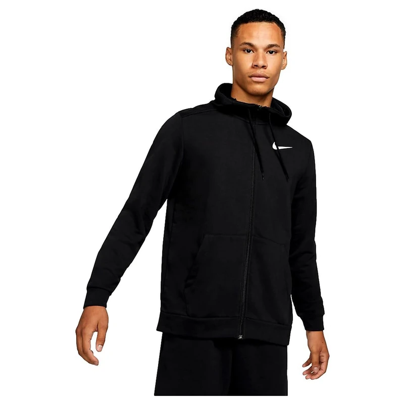 Nike CZ6376-010 M NK DF HDIE FZ FL Sweat mens black/(white) XL