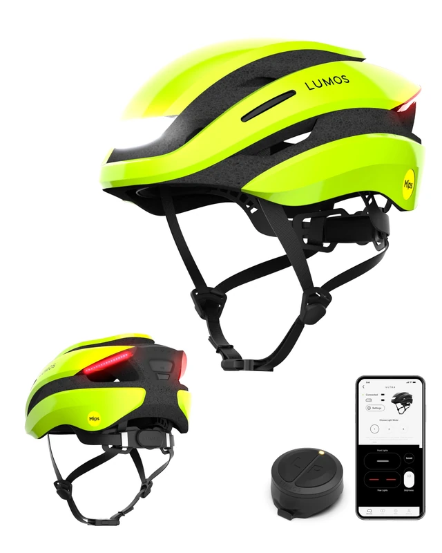 Lumos Ultra Smart Bike Helmet | Customizable Front and Back LED Lights with Turn Signals | Road Bicycle Helmets for Adults: Men, Women