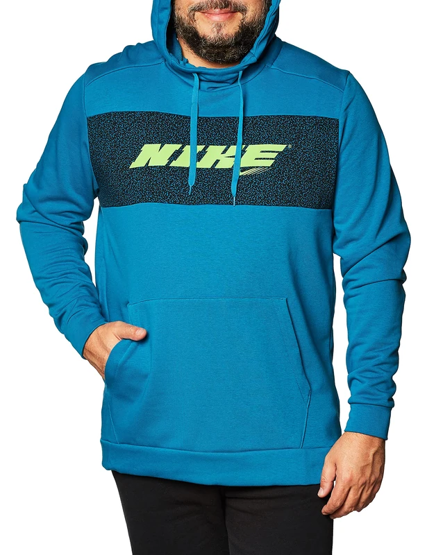 Nike CZ1484-301 M NK DRY HD PO FLC SC ENERGY Sweat mens green abyss/(mean green) L