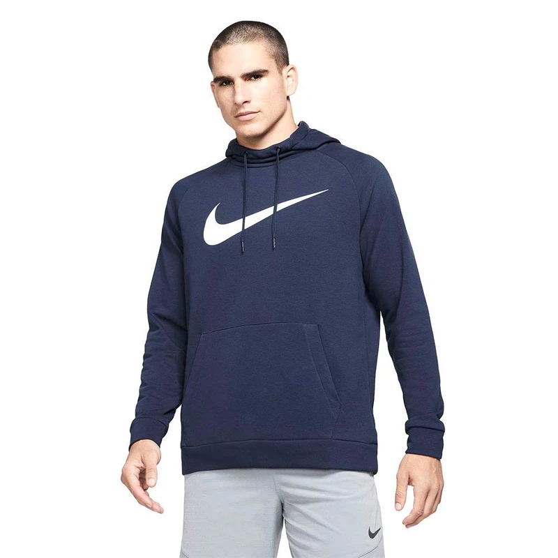 Nike CZ2425-451 M NK DF HDIE PO SWSH Sweat mens obsidian/(white) L