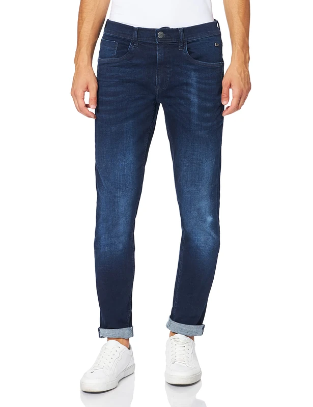 b BLEND Men's 20712391 Jeans, Denim Dark Blue (200292), 36 W/34 L