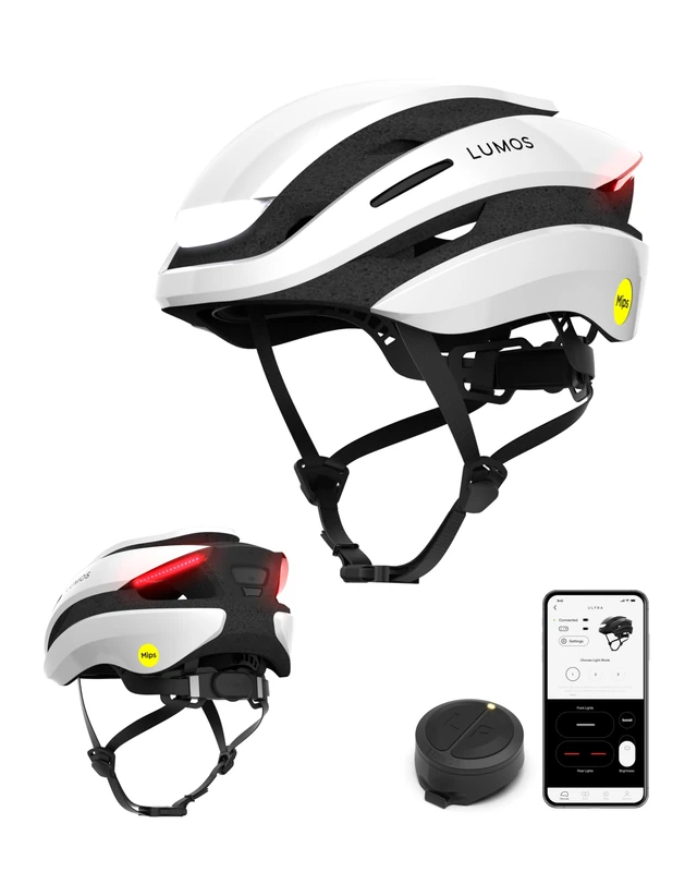 Lumos Ultra Smart Bike Helmet - LED Lights and Turn Signals