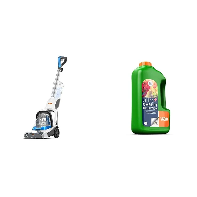 Vax Compact Power Carpet Cleaner & Ultra Plus Carpet Cleaning Solution, 1.5L