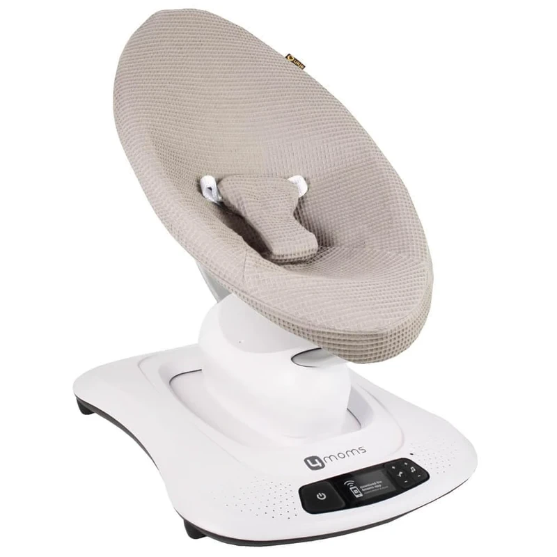 UKJE Protective Baby Rocker Cover Liner - Compatible with Old Model Before 2022 MamaRoo 4 - Baby Swing Cover - Bouncer Cover - Compatible Cover Over The Mamaroo 4 Swing Bouncer (Taupe) - Image 1
