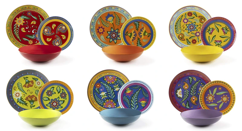 Excelsa Table Set 18 Pieces Gipsy Soul