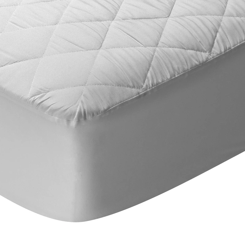 Pikolin Home - Pack of 2 Waterproof Mattress Protectors Quilted and Breathable Silktouch, Oeko-Tex Certified, for 90 cm Beds, up to 32 cm High – Mattress Topper 90 x 190/200 cm