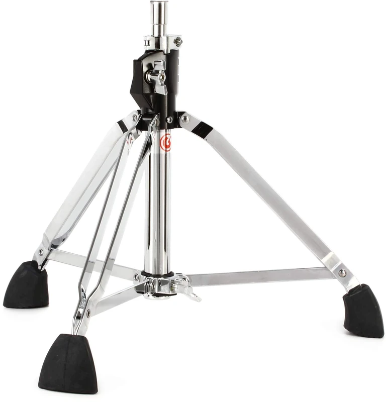 Gibraltar drum stool base Throne Base (double-braced, three-legged frame, for 9808 model series, height-adjustable and compatible with 7/8’ seats, with “Super Foot” rubber feet)