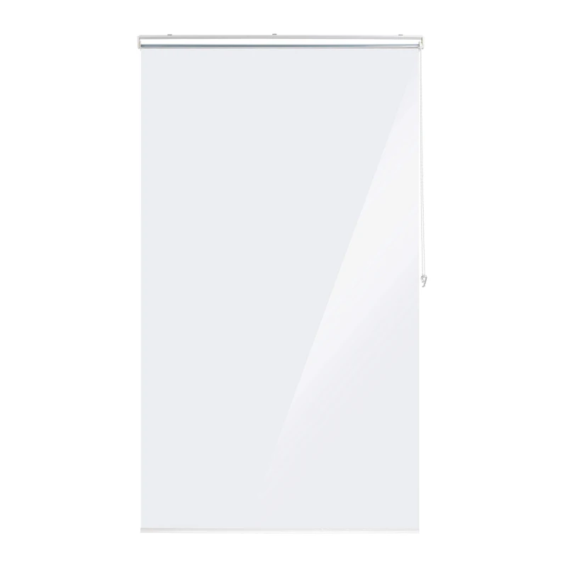 Relaxdays Bathroom Roller Blind, Shower & Bathtub, Water Repellent, Fast Drying, Ceiling & Window, 120x240cm Transparent