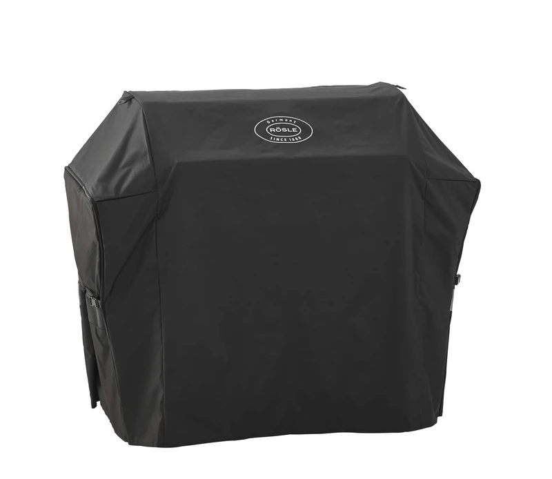 RÖSLE Cover BBQ station Videro G6/G6-S, Protective Cover made of 100 Percent Polyester with PU Coating, Practical Zip, Weatherproof Cover