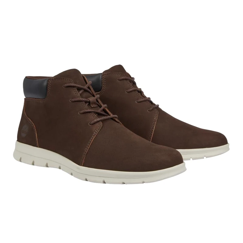 Timberland Men's Graydon Chukka Basic Fashion Boots, Dark Brown Nubuck, 8.5 UK